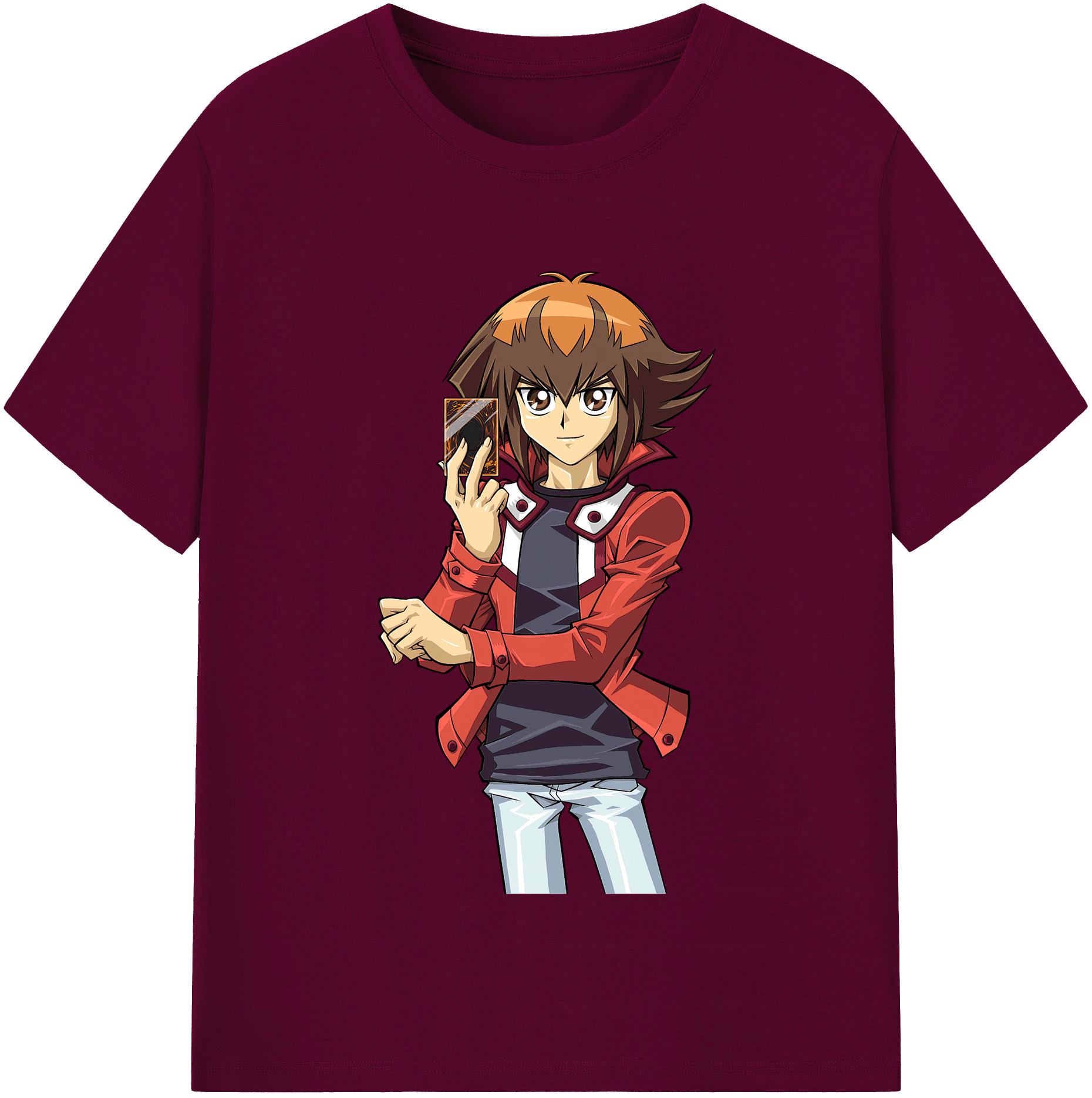 （画像用） 遊☆戯☆王 Yu-Gi-Oh! レディースカジュアルプリントTシャツ（綿100％）